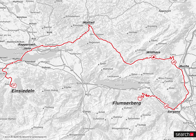 Stage 6 map